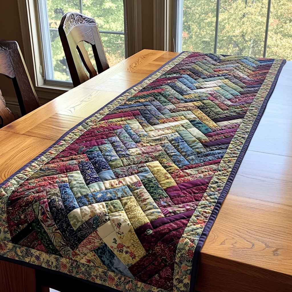 Rustic Reflections Quilted Table Runner NCU0DK5689 – Vantique