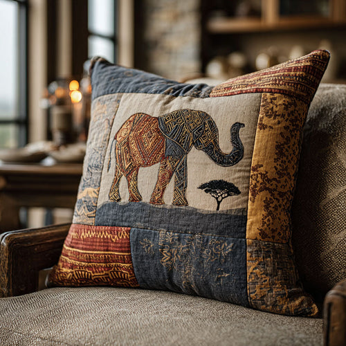 Sacred Horns Quilted Pillow Case NCU0PT7586