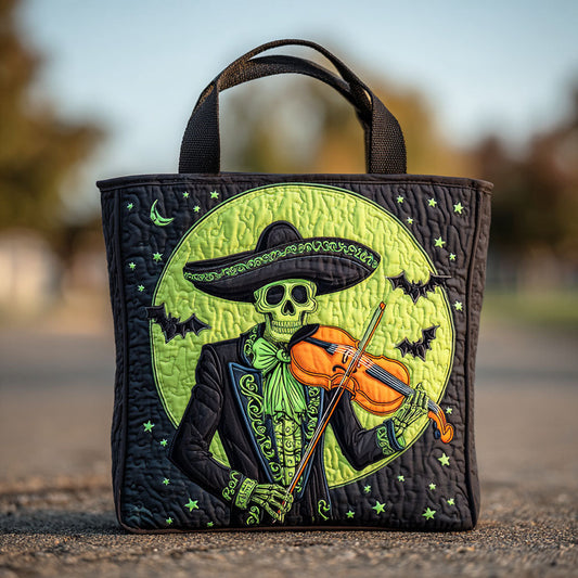 Sacred Melody Quilted Tote Bag NCU0TD310