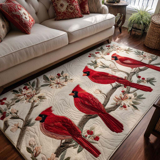Scarlet Cardinal Area Rug NCU0NT10467