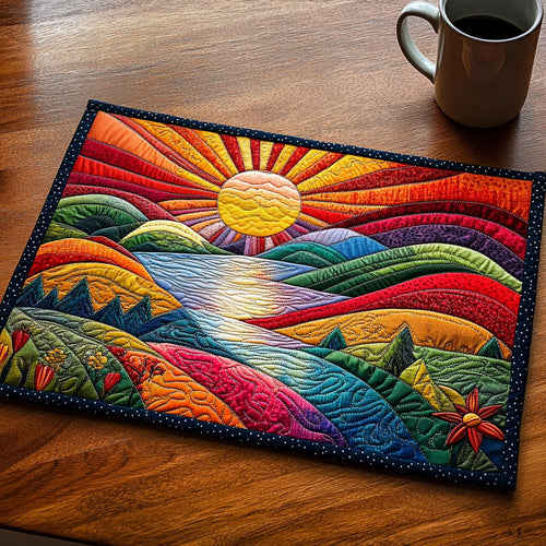 Scenic Vista Quilted Placemat NCU0NT3440