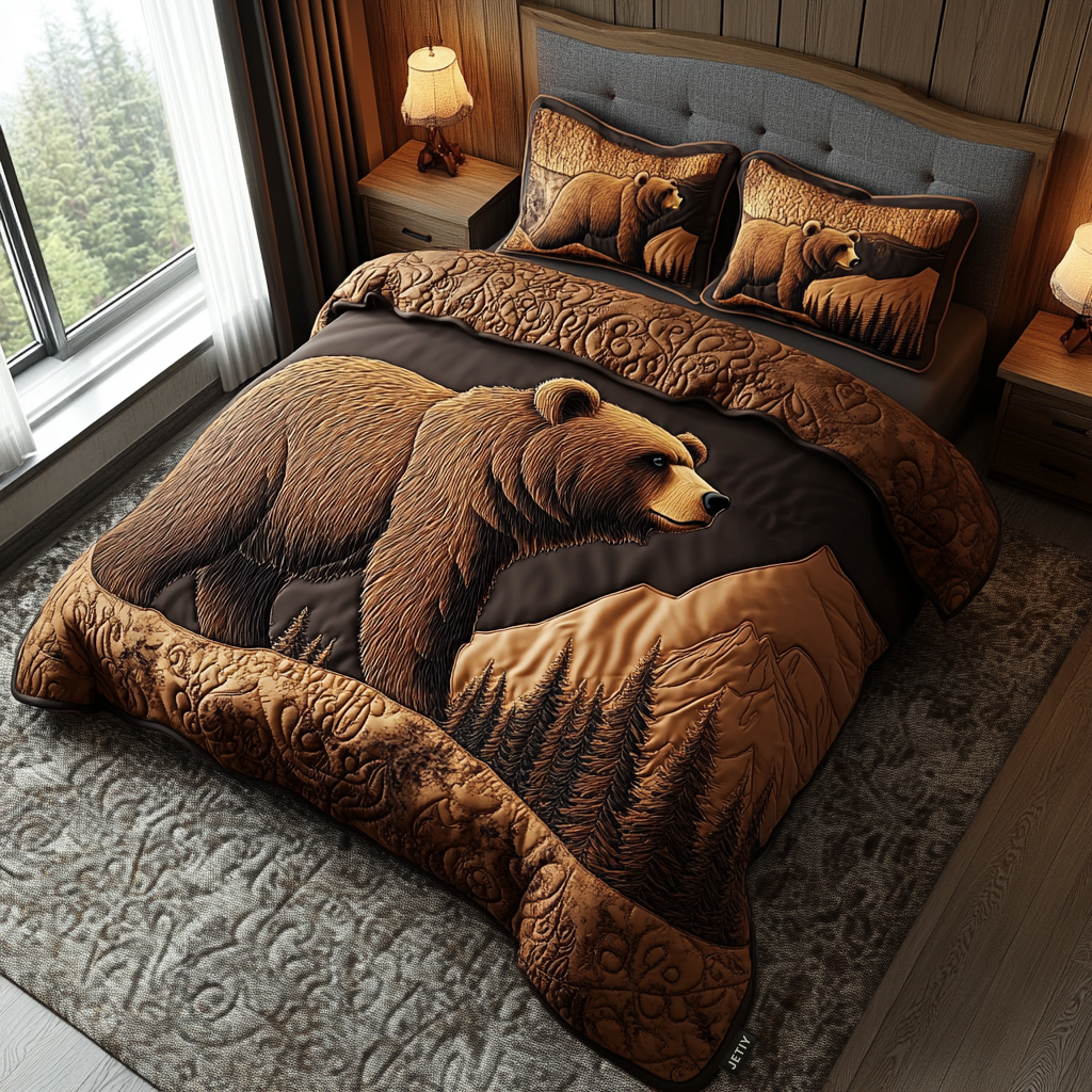 Forest Monarch Quilted Blanket NCU0DK2137