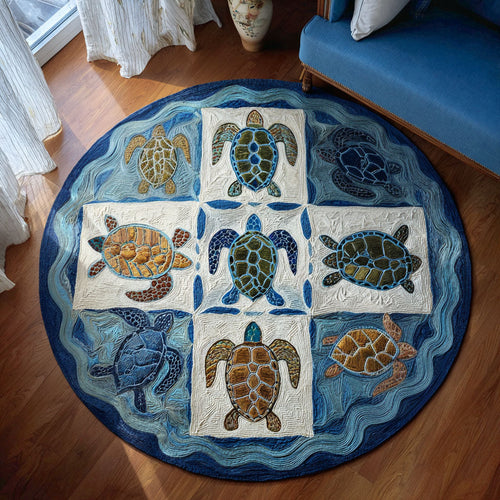 Shell of Wisdom Round Carpet NCU0PT9855