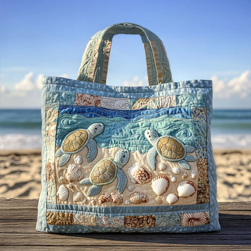 Shelled Beauty Quilted Tote Bag NCU0PT8003