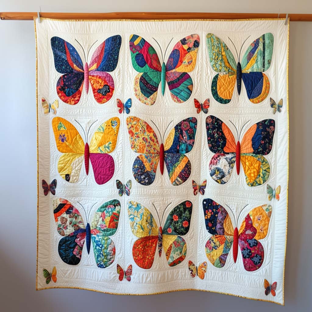 Shimmering Flier Quilted Blanket NCU0NT258