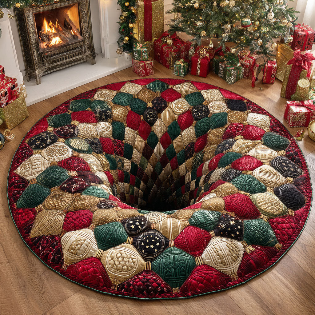 Silent Hunter Quilted Round Mat NCU0DV1122