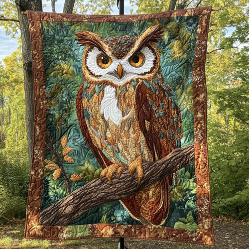 Silent Watcher Quilted Blanket NCU0DK4579