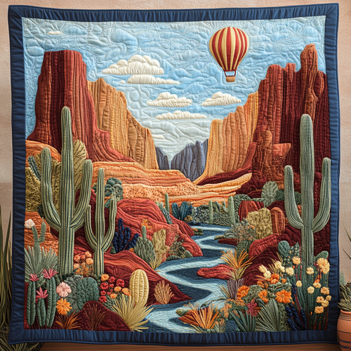 Sky Canvas Quilted Blanket NCU0DV4495