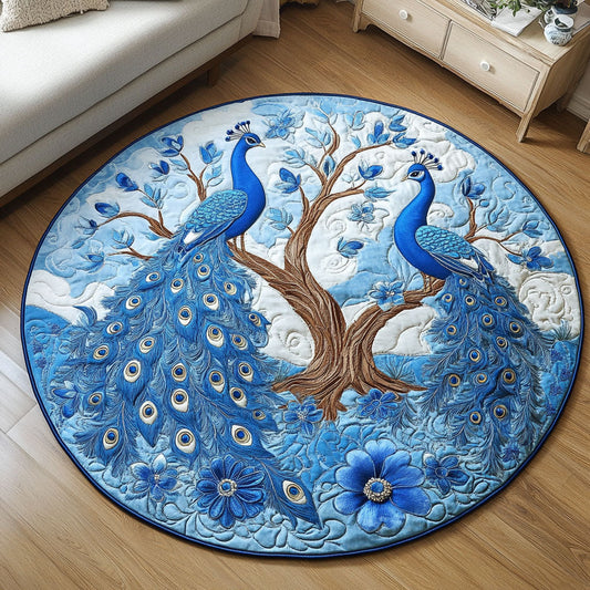 Sky Serenade Quilted Round Mat NCU0NT4890