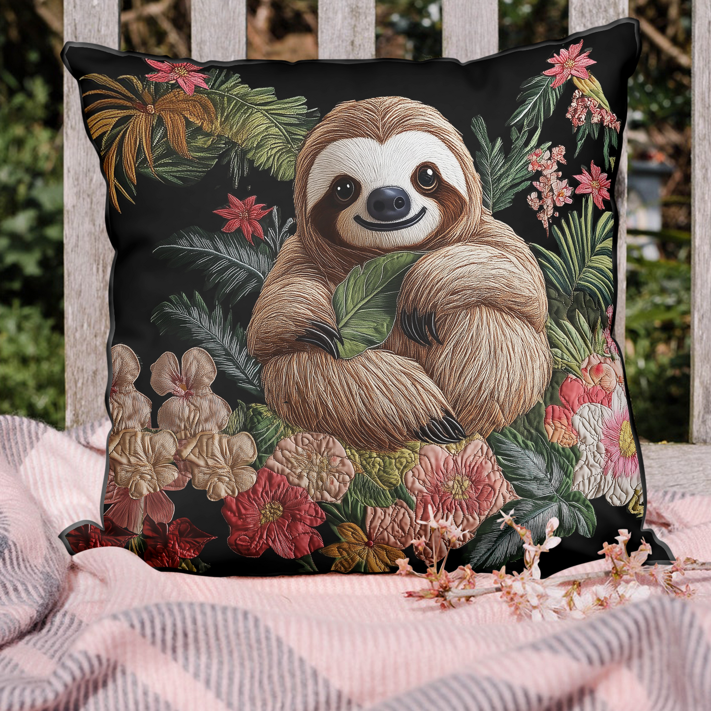 Sleepy Snuggles Quilted Pillow Case NCU0DK6470
