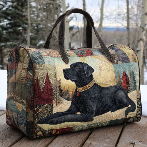 Snowbound Lab Quilted Duffle Bag NCU0PT9083