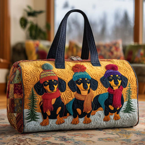 Snowy Friends Quilted Duffle Bag NCU0NT9729