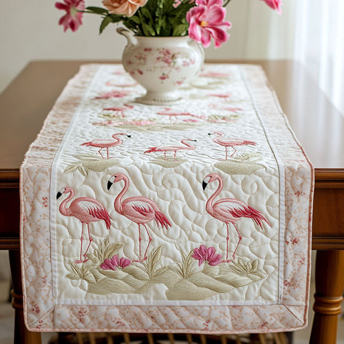 Soft Elegance Quilted Table Runner NCU0NT4899