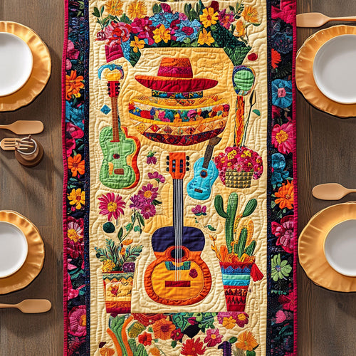 Sombrero Serenade Quilted Table Runner NCU0PT3737