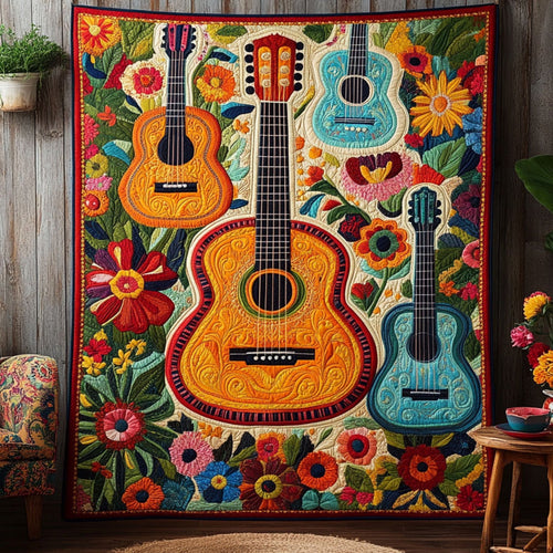Sones y Canciones Quilted Blanket NCU0PT4424