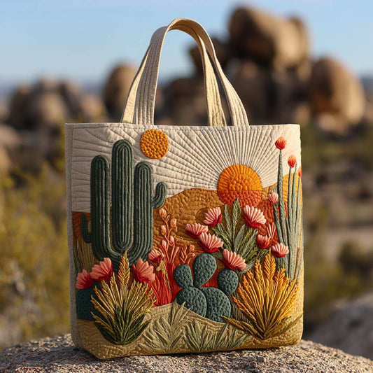 Sonoran Whirl Quilted Tote Bag NCU0XD063