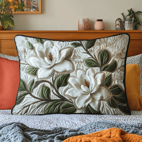 Southern Bloom Quilted Bedding Pillow Case NCU0DV3849