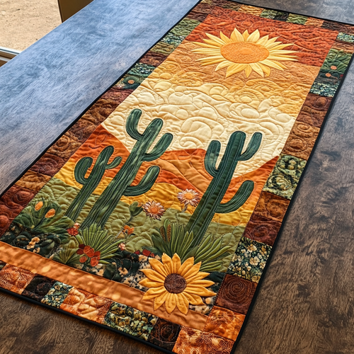 Southwest Spirit Quilted Table Runner NCU0DK5199