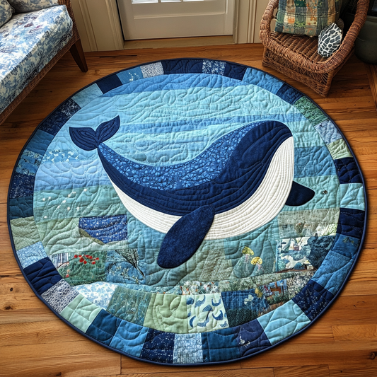 Space Voyager Quilted Round Mat NCU0VH4208