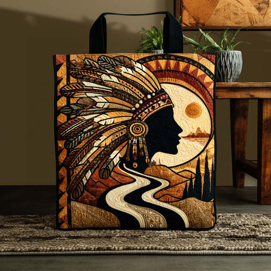 Spirit Queen Quilted Tote Bag NCU0XD347