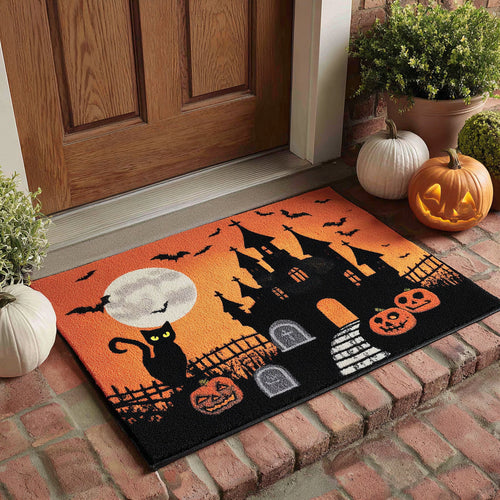 Spooky Castle Doormat NCU0HH492