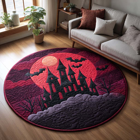 Spooky Glow Quilted Round Mat NCU0TD052