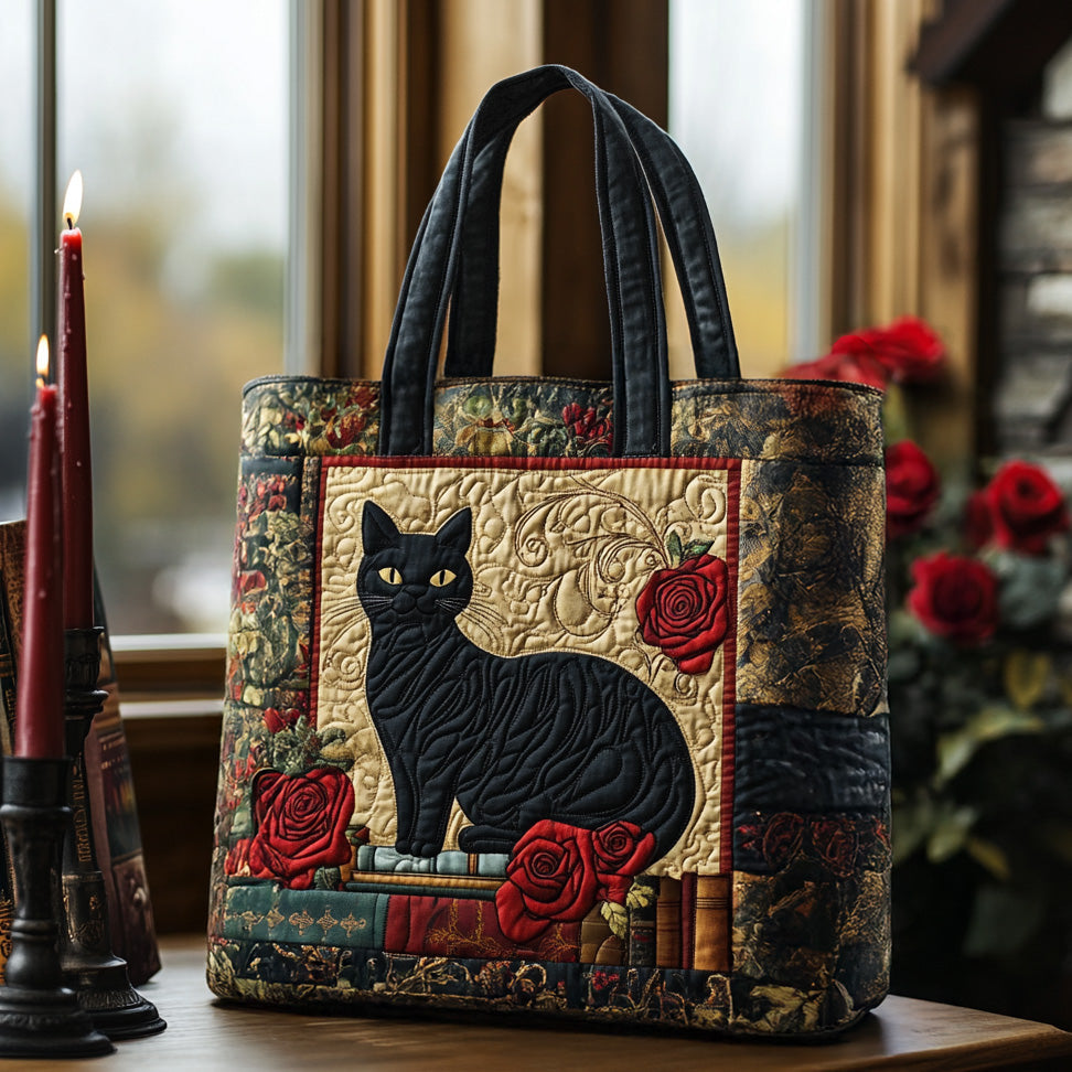Spooky Paws Quilted Tote Bag NCU0DV7043
