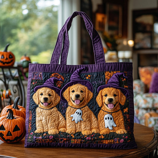Spooky Pups Quilted Tote Bag NCU0DV7407
