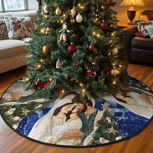 Star of Wonder Quilted Christmas Tree Skirt NCU0PT1234