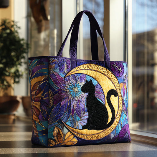 Starlit Bloom Quilted Tote Bag NCU0TV204