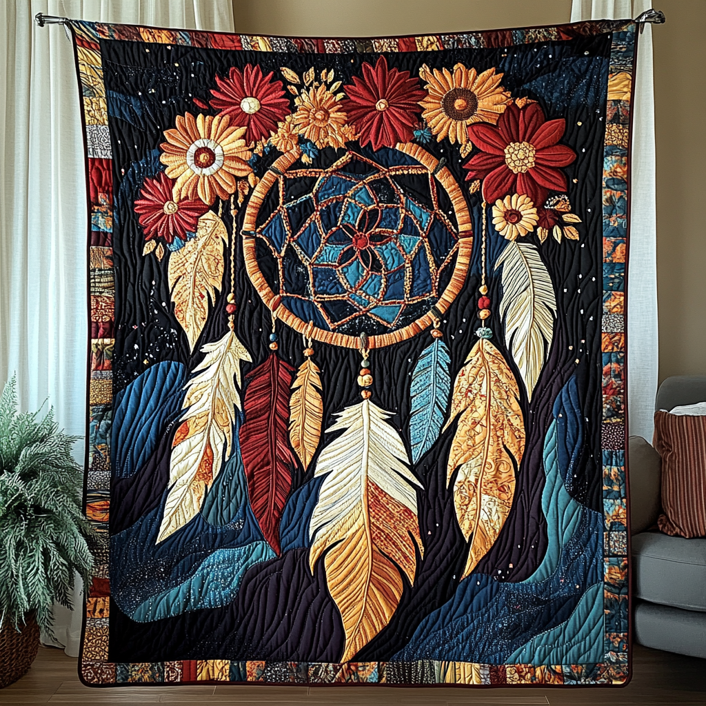 Native Harmony Quilted Blanket NCU0PT242 main image 1