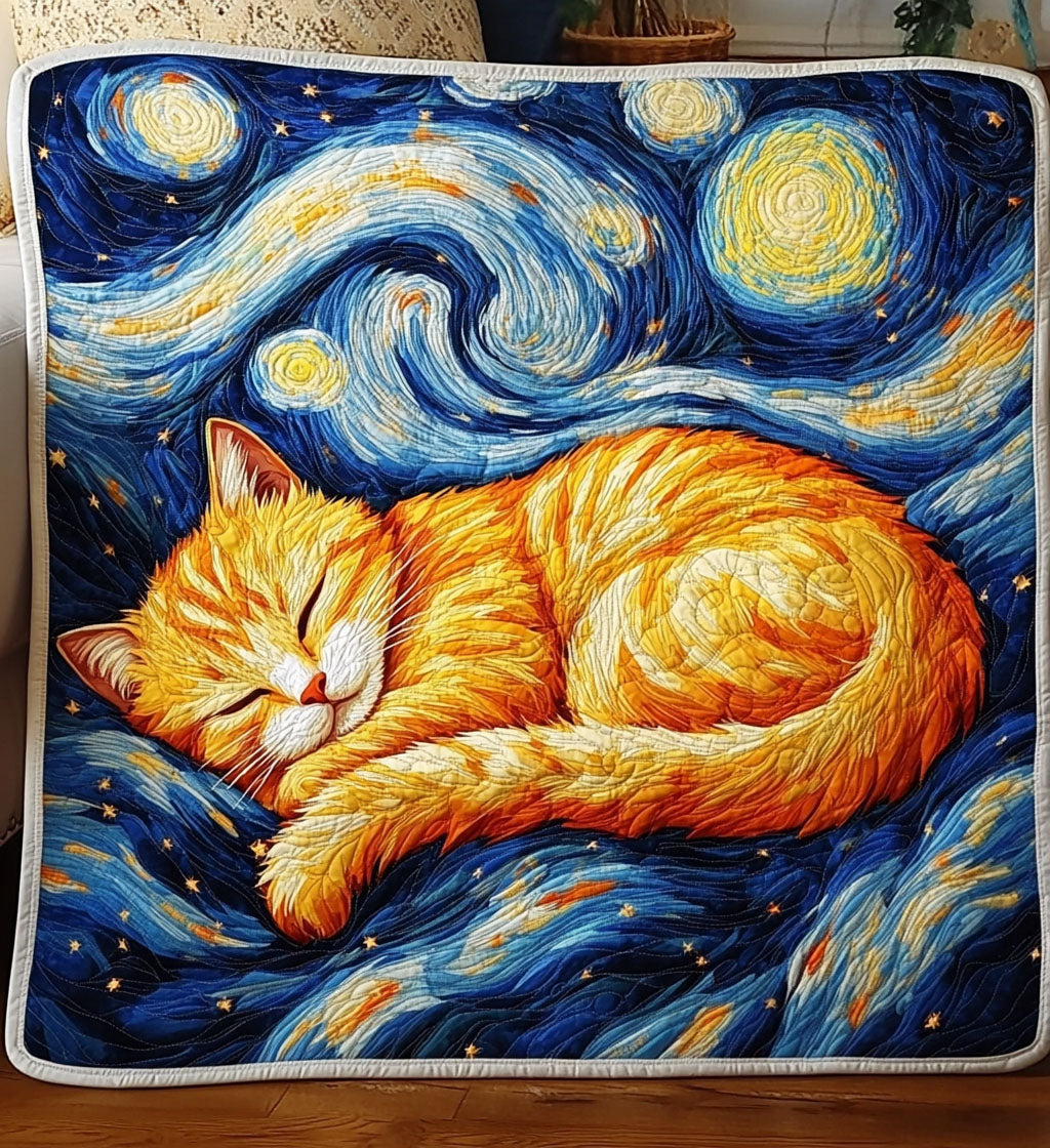 Cat Nap Haven Quilted Blanket NCU0PT1863