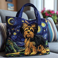 Starry Night Yorkshire Quilted Tote Bag NCU0NT8798