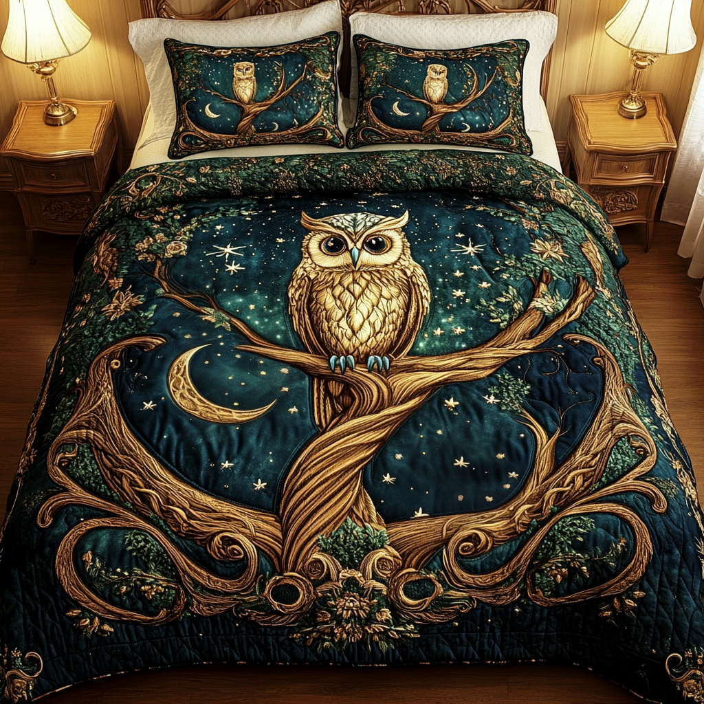 Starry Meadow Quilted Blanket NCU0PVL740