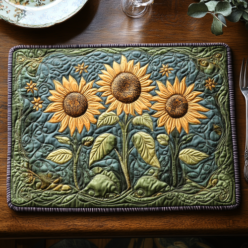 Summer Glow Quilted Place Mat NCU0DV3144