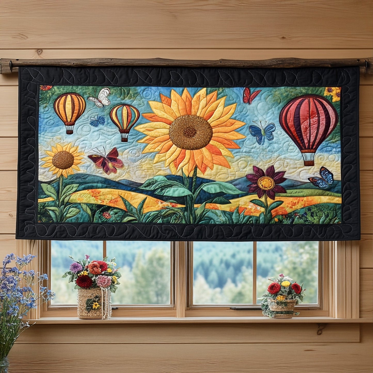 Summer Glow Walk Quilted Valance NCU0PT5332