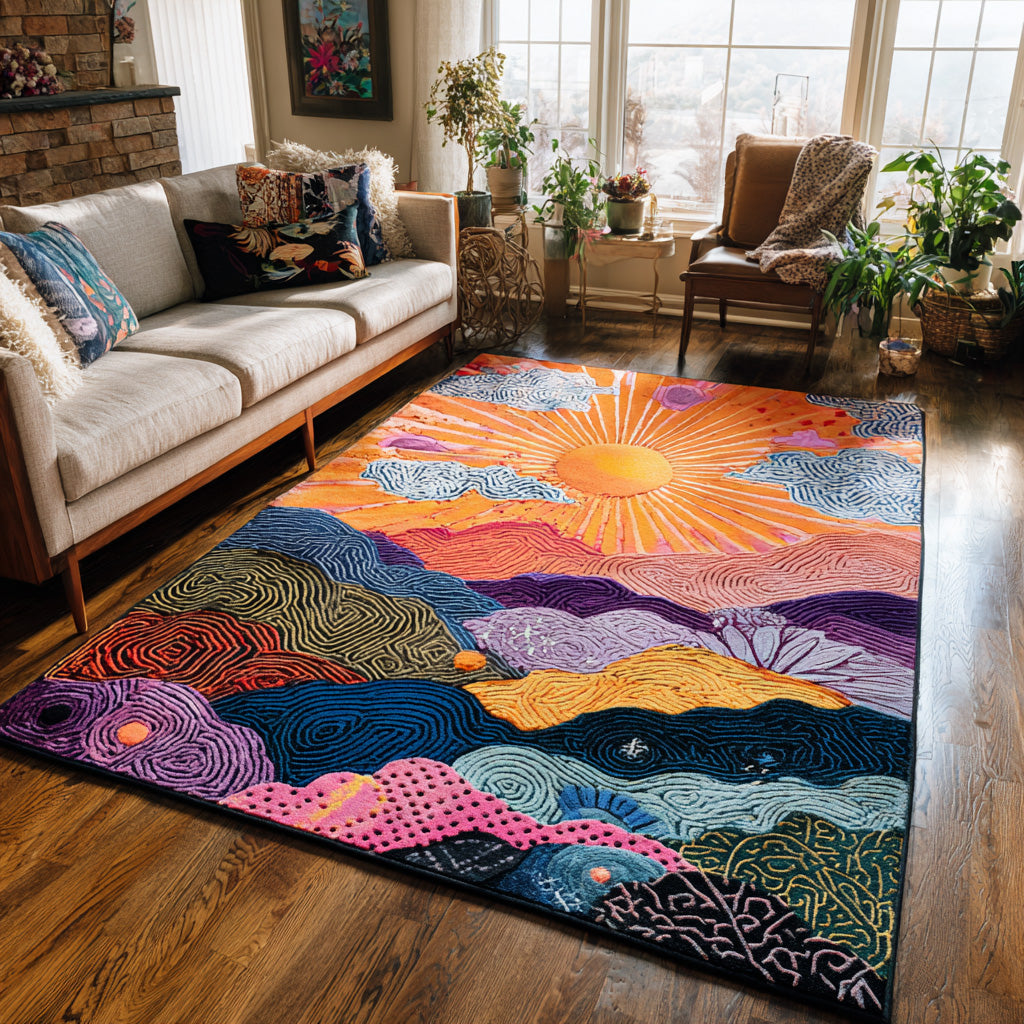 Sunburst Dream Area Rug NCU0VL2902