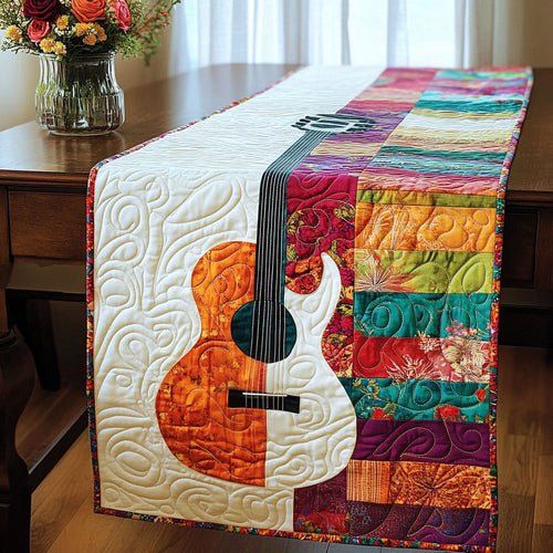 Sunburst Strings Quilted Table Runner NCU0NT5152