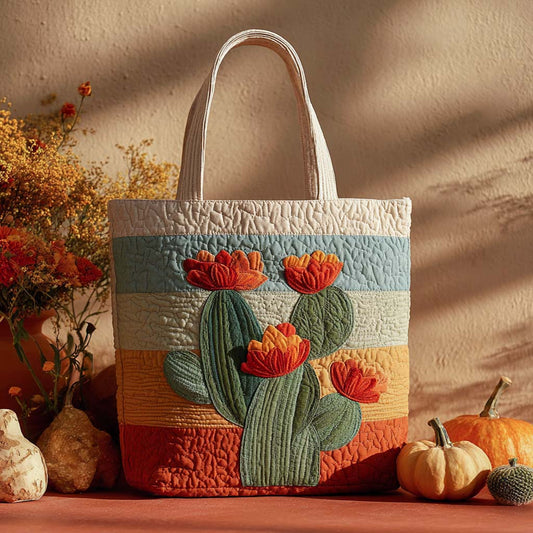 Sundown Mesa Quilted Tote Bag NCU0XD067