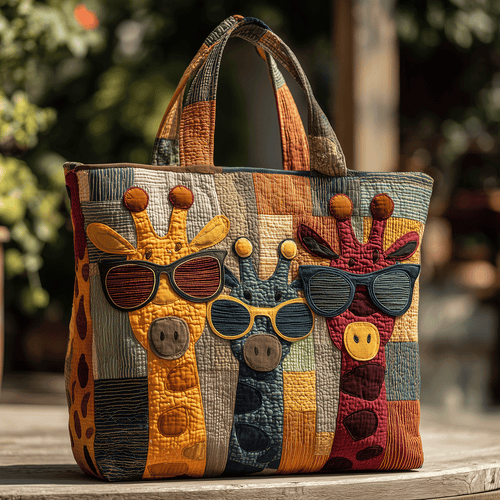 Sunny Safari Quilted Tote Bag NCU0TH2748