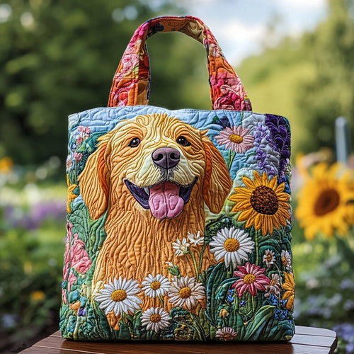 Sunny Smile Quilted Tote Bag NCU0DV7397