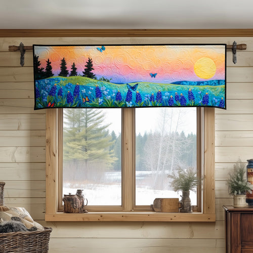 Sunset Meadow Quilted Valance NCU0NT5952