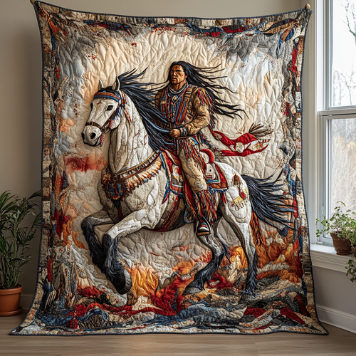 Sunset Rider Quilted Blanket NCU0DV3907