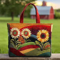 Sunshine Vista Quilted Tote Bag NCU0PT7992