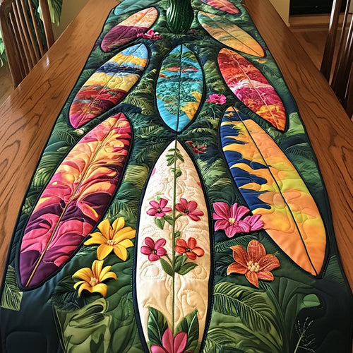 Surf Surge Quilted Table Runner NCU0NT6596