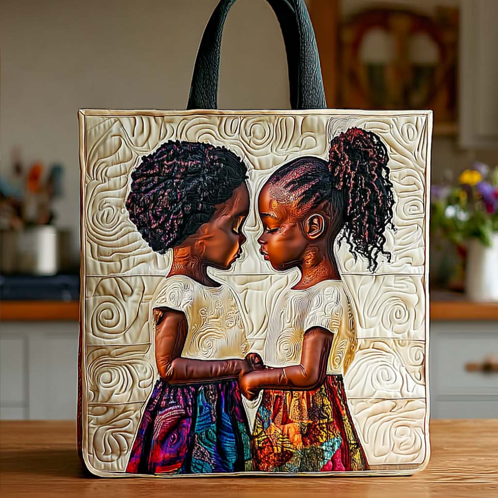 Tender Moments Quilted Tote Bag NCU0NT8526