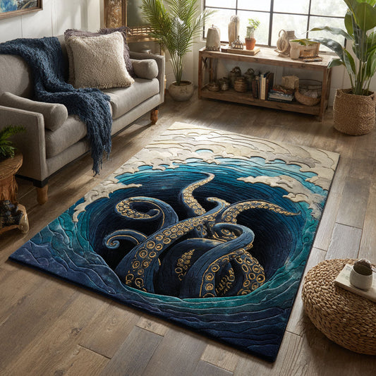 Tentacles Of Mystery Area Rug NCU0TV492