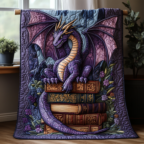 The Embered Crown Quilted Blanket NCU0DV2905