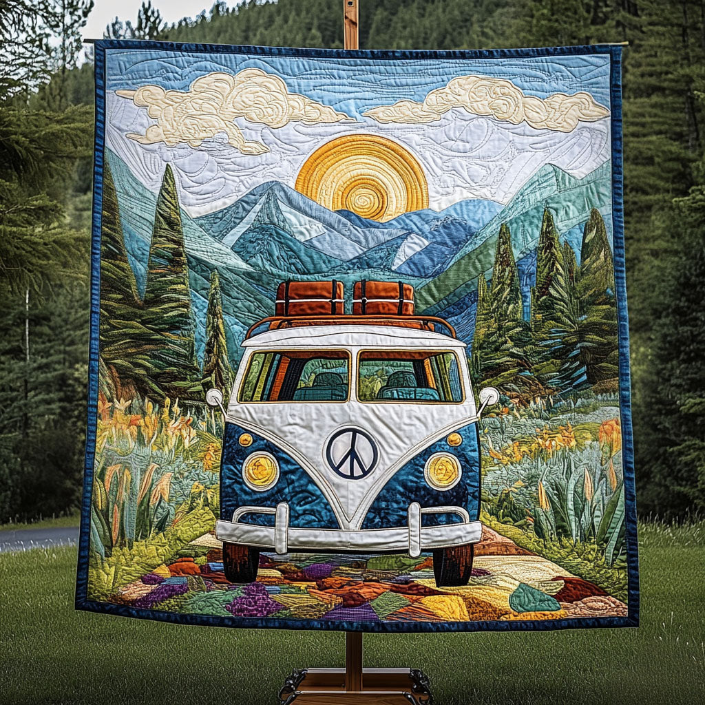 The Freedom Ride Quilted Blanket NCU0PT4311