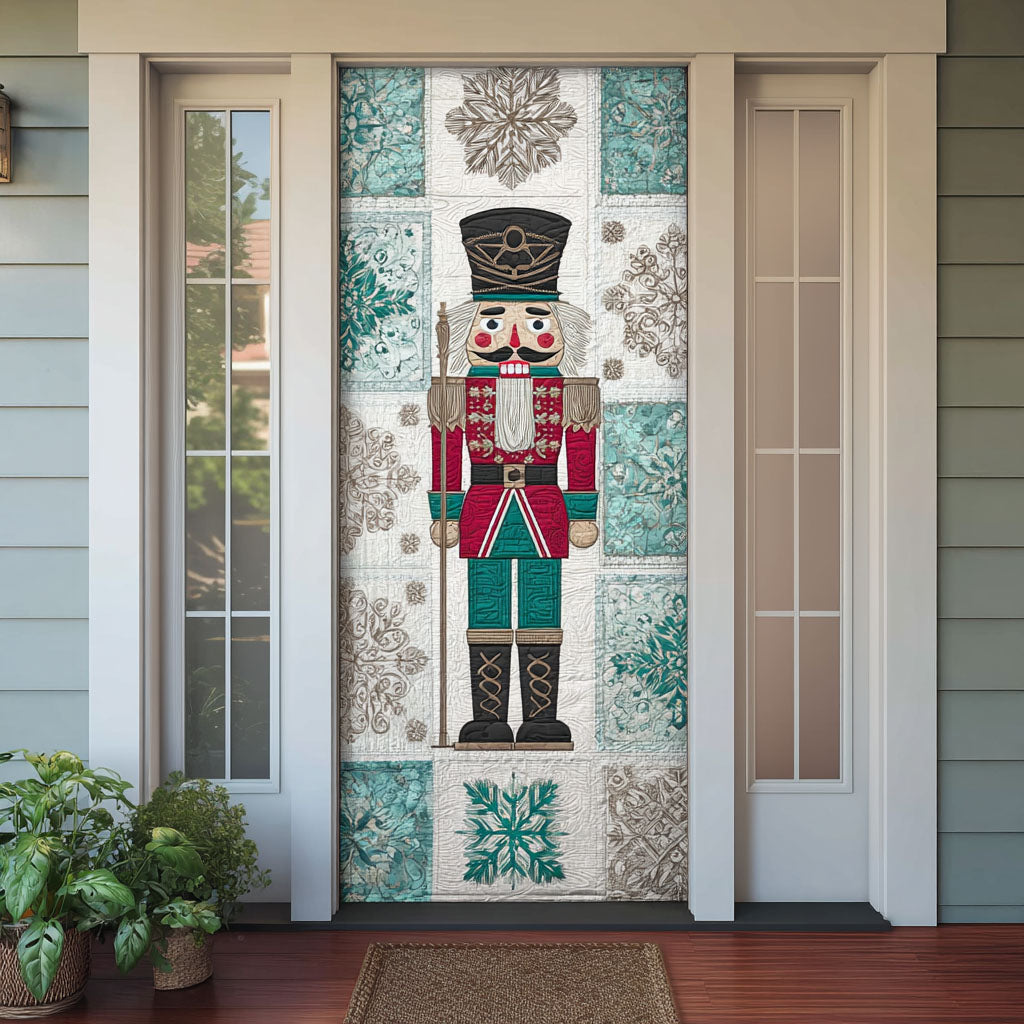 The Holiday Sentinel Quilted Door Cover NCU0PT10145